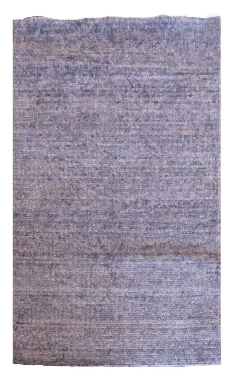One Of The Kind Indian Modern Design Rug 4'1" X 2'6"